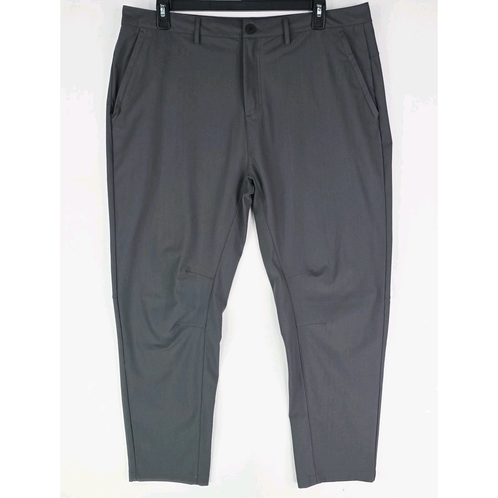 Legends Aviation Pants Men's 38x29 Gray Tapered Chino Stretch Performance Pants